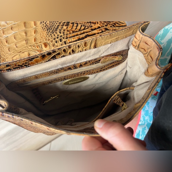 Authentic Brahmin Backpack Purse - Picture 5 of 12